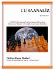 Research paper thumbnail of TÜRK-RUS İLİŞKİLERİNDE BİR ASIRLIK BARIŞIN FORMÜLÜ_Fırat Purtaş