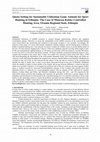 Research paper thumbnail of Quota Setting for Sustainable Utilization Game Animals for Sport Hunting in Ethiopia: The Case of Munessa Kukke Controlled Hunting Area, Oromia Regional State, Ethiopia