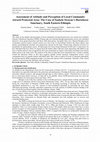 Research paper thumbnail of Assessment of Attitude and Perception of Local Community toward Protected Area: The Case of Senkele Swayne's Hartebeest Sanctuary, South Eastern Ethiopia