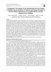 Research paper thumbnail of Communities' Perceptions on the Relationship between Climate Variability and the Incidence of Malaria and Coping Strategies to Prevent Malaria Infection in Arsi Nagelle District, Oromia Regional State, Ethiopia