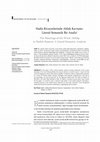 Research paper thumbnail of Suat Koca -- Hadis Rivayetlerinde Ahlak Kavramı: Literal-Semantik Bir Analiz