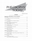 Research paper thumbnail of TOC Fall 2020 Special Issue: Philosophy in a Time of Pandemic