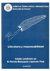 Research paper thumbnail of Literatura y responsabilidad