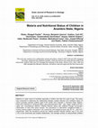 Research paper thumbnail of Malaria and Nutritional Status of Children in Anambra State, Nigeria