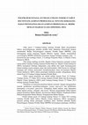 Research paper thumbnail of Politik Hukum Pasal 10 Undang Undang Nomor 33 Tahun 2014 Tentang BPJPH Dengan MUI