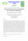 Research paper thumbnail of Clinical Characteristics and Cross Analysis of HIV and HCV Co-Infection in Faisalabad Region