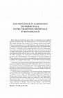 Research paper thumbnail of Les "Prouesses et hardiesses" de Pierre Sala, entre tradition médiévale et Renaissance (avec David Expert)