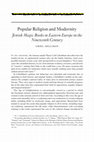 Research paper thumbnail of 'Popular Religion and Modernity: Jewish Magic Books in Eastern Europe in the Nineteenth Century', Polin 33 (2020): 185-202