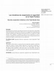 Research paper thumbnail of Las iniciativas de cooperación en seguridad en la Triple Frontera Security cooperation initiatives in the Triple Border Area