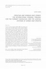 Research paper thumbnail of Croatian and Serbian War Crimes, the International Criminal Tribunal for the former Yugoslavia, and the Judicial Systems of Serbia and Croatia