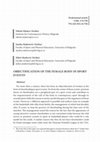 Research paper thumbnail of Objectification of the Female Body in Sport Events