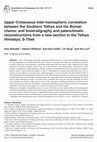 Research paper thumbnail of Upper Cretaceous inter-hemispheric correlation between the Southern Tethys and the Boreal: chemo-and biostratigraphy and paleoclimatic reconstructions from a new section in the Tethys Himalaya, S-Tibet