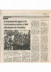 Research paper thumbnail of Trevélez: El trasvase de agua a la Contraviesa reúne a 300 afectados en Trevélez