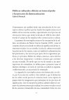 Research paper thumbnail of Políticas culturales: debates en torno al poder y los procesos de democratización