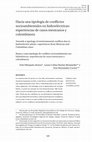 Research paper thumbnail of Hacia una tipología de conflictos socioambientales en hidroeléctricas: experiencias de casos mexicanos y colombianos