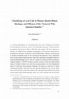 Research paper thumbnail of Classifying a Local Cult in Hunan: Daoist Ritual, Ideology, and Efficacy of the "General Who Quashed Bandits"