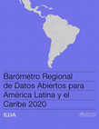 Research paper thumbnail of Barómetro Regional de Datos Abiertos para América Latina y el Caribe 2020