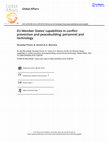 Research paper thumbnail of Global Affairs EU Member States' capabilities in conflict prevention and peacebuilding: personnel and technology