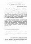 Research paper thumbnail of PANORAMA DE ESTUDOS SOBRE MÚSICA E DANÇA: UMA BREVE ANÁLISE METODOLÓGICA