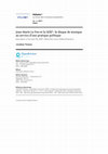 Research paper thumbnail of Jonathan Thomas, « Jean-Marie Le Pen et la SERP : le disque de musique au service d’une pratique politique », Volume !, 14 : 1 | 2017, 85-101.