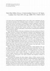 Research paper thumbnail of Paul Allen Miller, Horace, (Understanding Classics), I.B. Tauris, London – New York 2019