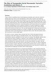 Research paper thumbnail of The Rise of Transgender Social Movements: Narrative Symbolism and History