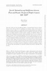 Research paper thumbnail of Jewish Nationalism and Indifference between Posen and Poznań: The Jewish People’s Council, 1918–1920