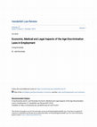 Research paper thumbnail of Economic, Medical and Legal Aspects of the Age Discrimination Laws in Employment