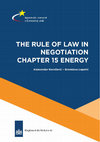 Research paper thumbnail of Rule of Law in Negotiating Chapter 15 within EU Accession Negotiations