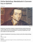 Research paper thumbnail of "Scepticism in Mendelssohn’s Commentary on Qohelet and His Other Hebrew Writings," Hamburg University, MCAS, February 1–2, 2021 (organized by Ze'ev Strauss, Warren Zev Harvey a. Racheli Haliva)