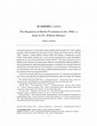 Research paper thumbnail of The Regulation of Berlin Prostitution in the 1900s:  a Study by Dr. Wilhelm Hammer