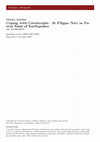 Research paper thumbnail of Coping with Catastrophe. St Filippo Neri as Patron Saint of Earthquakes, Quaderni Storici, 52.3 (2017), pp. 727–750