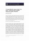 Research paper thumbnail of "I Cannot Hide My Anger to Spare You Guilt": On BLMTO and Canadian Mainstream Media's Response