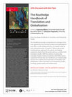 Research paper thumbnail of The Routledge Handbook of Translation and Globalization Flyer