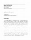 Research paper thumbnail of La rencontre des savoirs