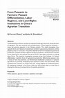 Research paper thumbnail of From Peasants to Farmers: Peasant Differentiation, Labor Regimes, and Land-Rights Institutions in China's Agrarian Transition