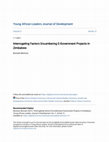 Research paper thumbnail of Interrogating Factors Encumbering E-Government Projects In Zimbabwe