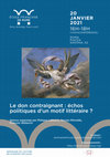 Research paper thumbnail of Le don contraignant : échos politiques d'un motif littéraire