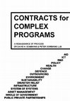 Research paper thumbnail of Contracts for Complex Programs and PPP Projects