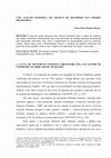 Research paper thumbnail of Uma análise feminista do tráfico de mulheres nas cidades brasileiras