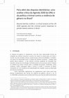 Research paper thumbnail of Para além das disputas identitárias uma análise crítica da Agenda 2030 da ONU e da política criminal contra a violência de gênero no Brasil