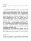 Research paper thumbnail of Selve oscure  e boschi  chiari. Appunti sui rapporti fra uomo e ambiente naturale