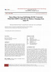 Research paper thumbnail of Three Phase Six Legs Full Bridge DC DC Converter With P&O MPPT Controller for Battery Charging from Solar PV