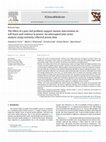 Research paper thumbnail of The effect of a peer-led problem-support mentor intervention on self-harm and violence in prison: An interrupted time series analysis using routinely collected prison data A R T I C L E I N F O