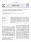 Research paper thumbnail of Numerical simulation of low-Reynolds number flows past rectangular cylinders based on adaptive finite element and finite volume methods