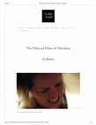 Research paper thumbnail of The Political Films of Theodore Collatos Filmatique