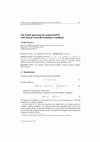 Research paper thumbnail of The Fučík spectrum for nonlocal BVP with Sturm–Liouville boundary condition