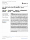 Research paper thumbnail of Near-infrared responsive targeted drug delivery system that offer chemo-photothermal therapy against bacterial infection