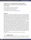 Research paper thumbnail of Determinants of Smallholder Teff Farmers&rsquo; Market Participation; A Case Study In Gena-Bossa District, Dawro Zone, Ethiopia