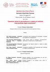 Research paper thumbnail of "Questioni attuali di giurisdizione in materia di arbitrato internazionale degli investimenti"